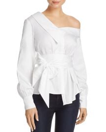 Bardot Karlie Top white at Bloomingdales